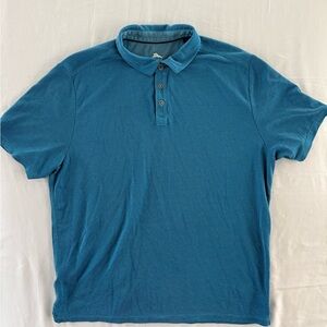 Tommy Bahama Men’s XL Golf Polo Shirt Teal Blue